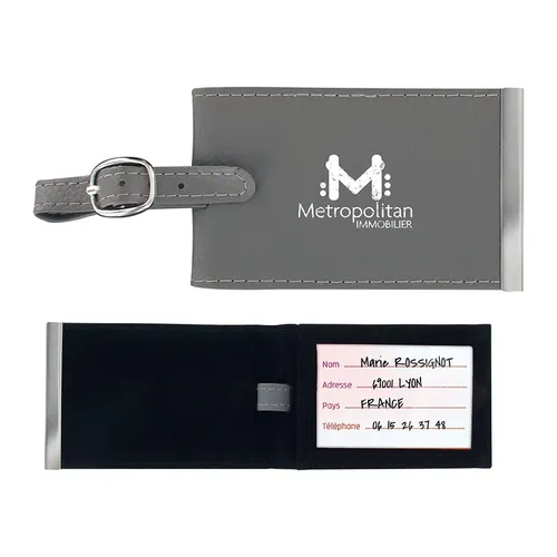 Etiquette de valise personnalisée