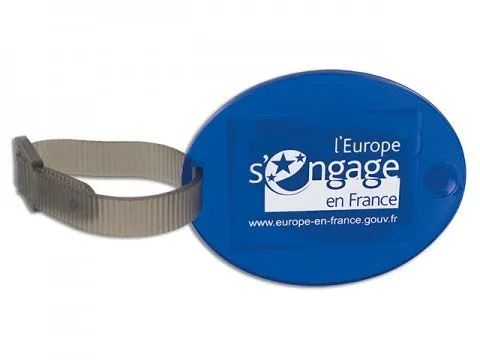 Etiquette valise personnalisée avec bracelet reglable