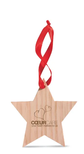 Étoile à accrocher personnalisable - Woostar
