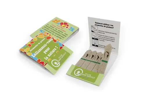 Etui 5 bâtonnets graines