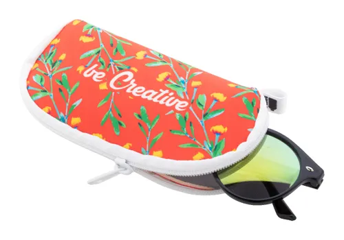 Étui à lunettes de soleil personnalisé en RPET - PrintSun Zip