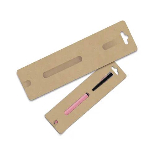 Etui carton kraft de présentation personnalisé pour 1 stylo