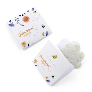 Étui confettis papier graines