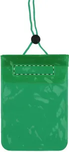 Étui étanche publicitaire pour téléphone portable - Coprox | Vert
