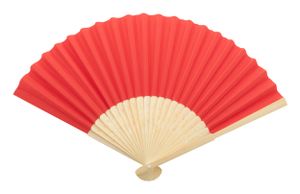 Éventail publicitaire - Bapper | Rouge