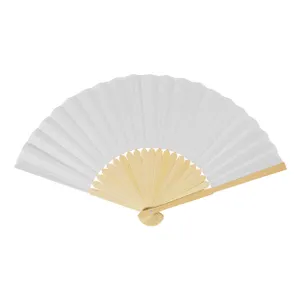 Éventail en RPET - Repper | Blanc
