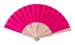 Éventail publicitaire - Folklore | Fuchsia