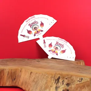 Éventail papier graines