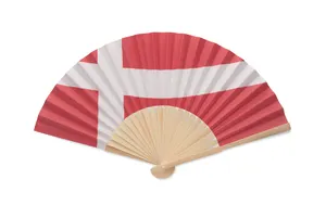 Eventail publicitaire à motif de drapeau - Funfan | Multicolour