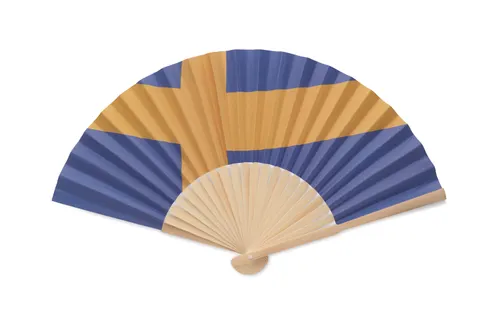 Eventail publicitaire à motif de drapeau - Funfan