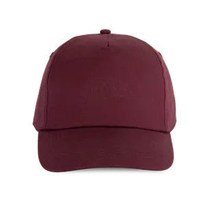 First - Casquette 5 panneaux - K-up | Burgundy