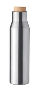 Flacon à double paroi 500 ml personnalisable - Dudinka | Matt Silver