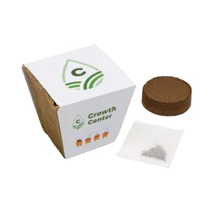 Flowermix Wood Fibers graines de fleurs publicitaire