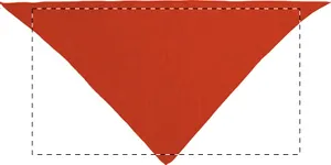 Foulard publicitaire - Capra | Rouge