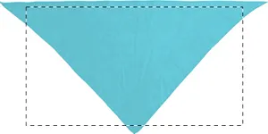 Foulard publicitaire - Capra | Bleu Clair