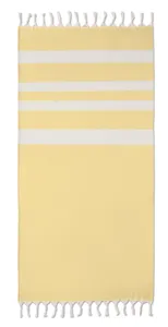 Fouta personnalisable 140 gr/m² - Agoura | Yellow