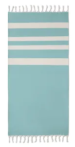 Fouta personnalisable 140 gr/m² - Agoura | Turquoise