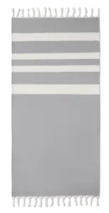 Fouta personnalisable 140 gr/m² - Agoura | Dark Grey
