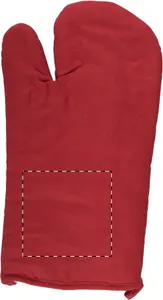 Gant de cuisine personnalisée - Challah | Rouge