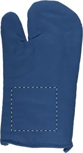 Gant de cuisine personnalisée - Challah | Bleu