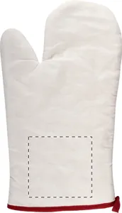 Gant de cuisine personnalisée - Challah | Blanc