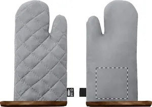 Gant de cuisine publicitaire en RPET - Brioche