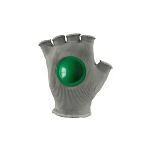 Gants de supporter personnalisés | Gris 29 / Vert 15
