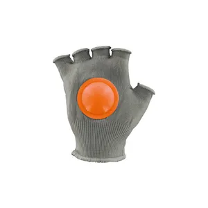 Gants de supporter personnalisés | Gris 29 / Orange 05