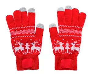 Gants personnalisés pour écran tactile Noël - Skandihand