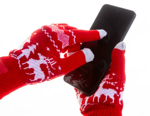 Gants personnalisés pour écran tactile Noël - Skandihand