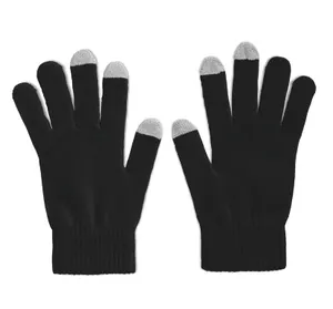 Gants tactiles smartphones personnalisables - Tacto | Black
