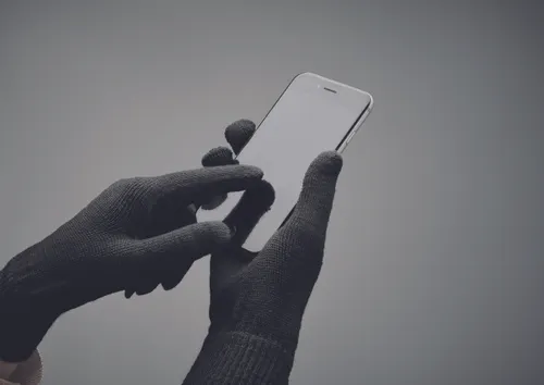 Gants tricotés en RPET - Handnit