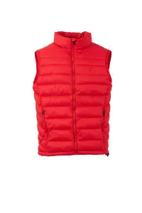 Gilet avec rembourrage en fibres libres (130g/m²) - CITY | Rouge