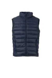Gilet avec rembourrage en fibres libres (130g/m²) - CITY | Bleu marine