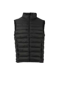 Gilet avec rembourrage en fibres libres (130g/m²) - CITY | Noir