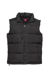 Gilet avec rembourrage en fibres libres (300g/m²) - METROPOLITAN | Anthracite