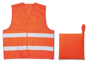 Gilet de securité personnalisable - Visible | Orange