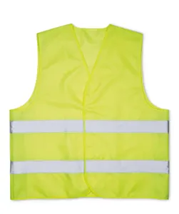 Gilet de sécurité personnalisable - Visicoat | Jaune