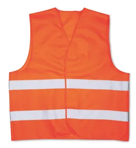 Gilet de sécurité personnalisable - Visicoat | Orange