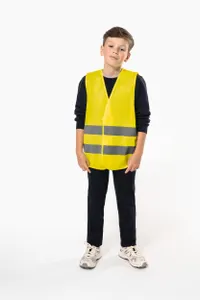 Gilet de visibilité personnalisé enfant - WK. Designed To Work