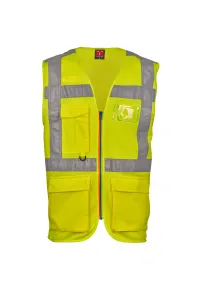 Gilet haute visibilité - EXTRA | Jaune fluo