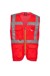 Gilet haute visibilité - EXTRA | Rouge fluo