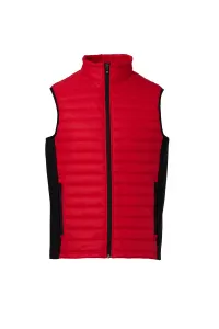 Gilet rembourré (120g/m²) - SUBWAY | Rouge / Noir