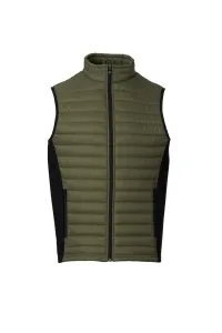 Gilet rembourré (120g/m²) - SUBWAY | Vert militaire / Noir