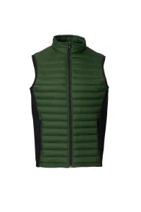 Gilet rembourré (120g/m²) - SUBWAY | Vert forêt / Noir