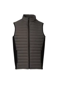 Gilet rembourré (120g/m²) - SUBWAY | Fumée / Noir