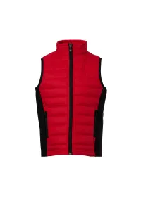 Gilet rembourré pour enfant (120g/m²) - SUBWAY KIDS | Rouge / Noir