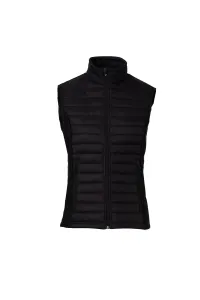 Gilet rembourré pour femme (120g/m²) - SUBWAY LADY | Noir / Noir