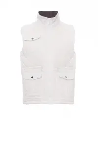 Gilet nylon personnalisé - GATE | Blanc