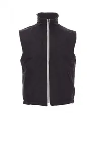 Gilet pongee pvc personnalisé - SPEED | Noir